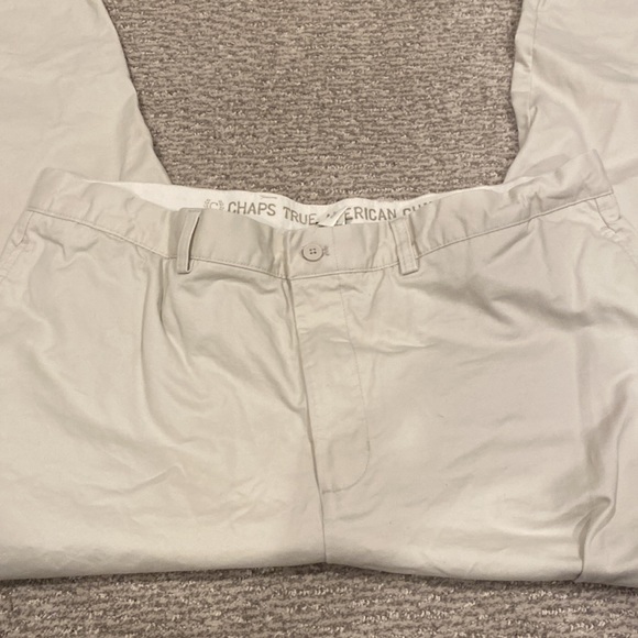 Chaps True American light khaki pants 40x30 Men’s - Picture 2 of 4